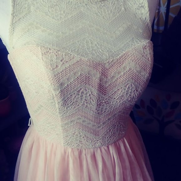 Nights by Teeze me pink junior formal dress - Picture 6 of 6